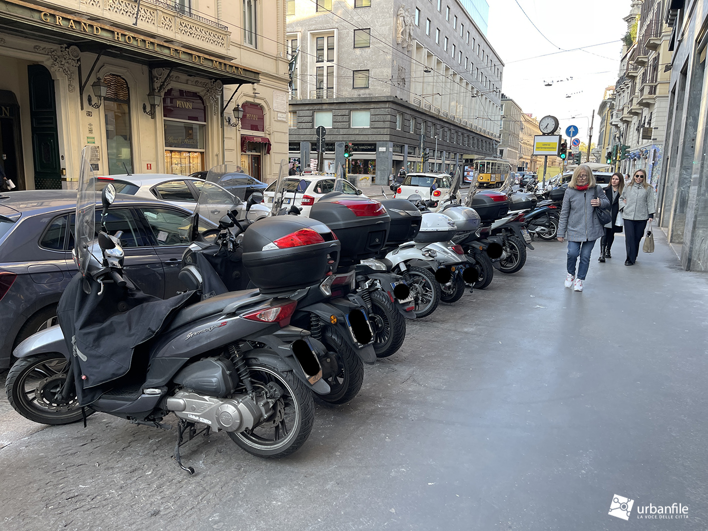 Milano | Centro Storico – Via Manzoni avrà marciapiedi più ampi, ma…