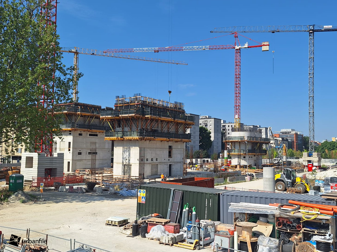 Milano | Porta Vittoria – Cantiere Biblioteca Europea BEIC: luglio 2025