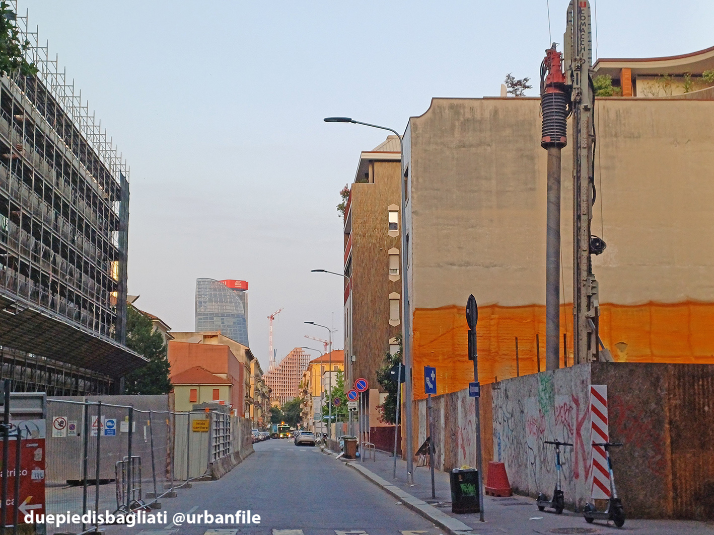 Milano | Bullona – Cantieri in zona San Galdino Fauché: luglio 2025