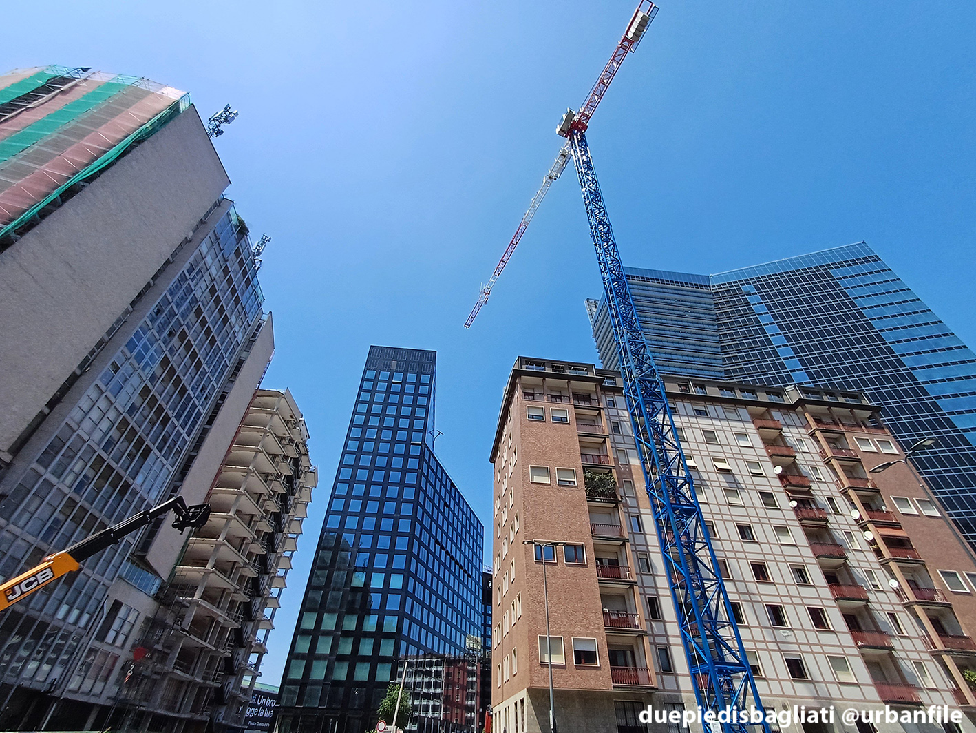 Milano | Porta Nuova – Cantieri vari in zona Gioia: luglio 2025