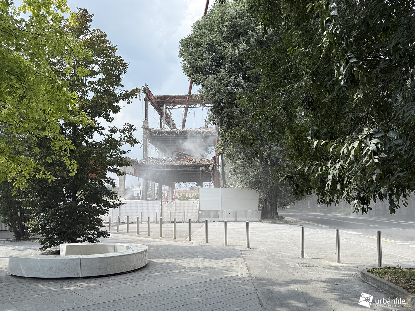 Milano | Portello – Demolizioni e cantieri in via Gattamelata: fine luglio 2025