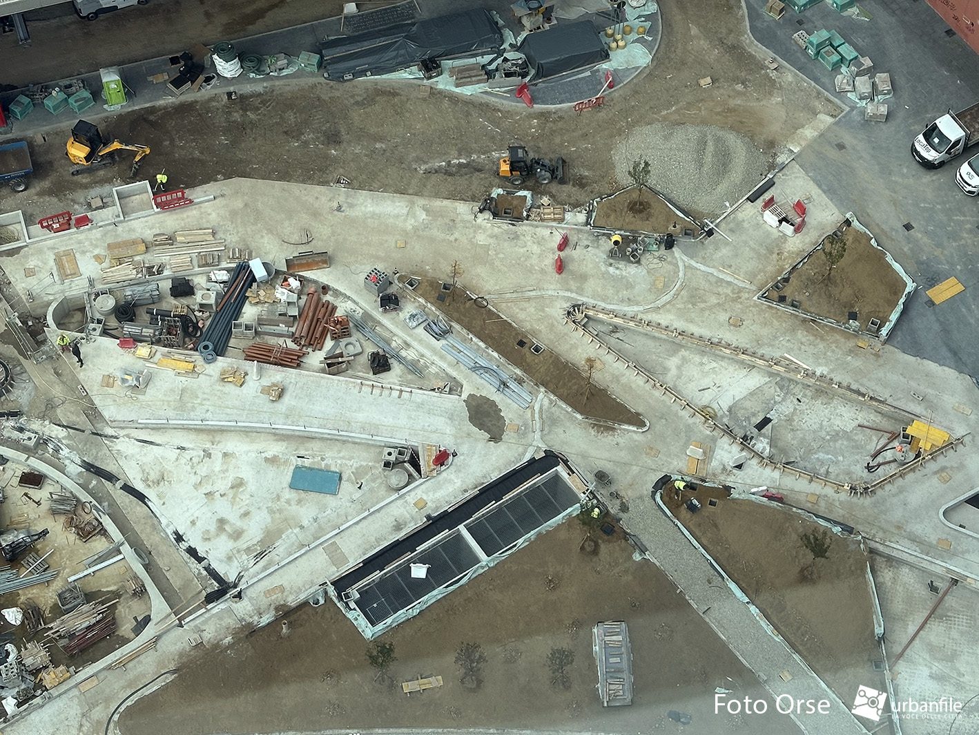 Milano | Porta Garibaldi – Cantiere riqualificazione piazza Freud: ottobre 2025
