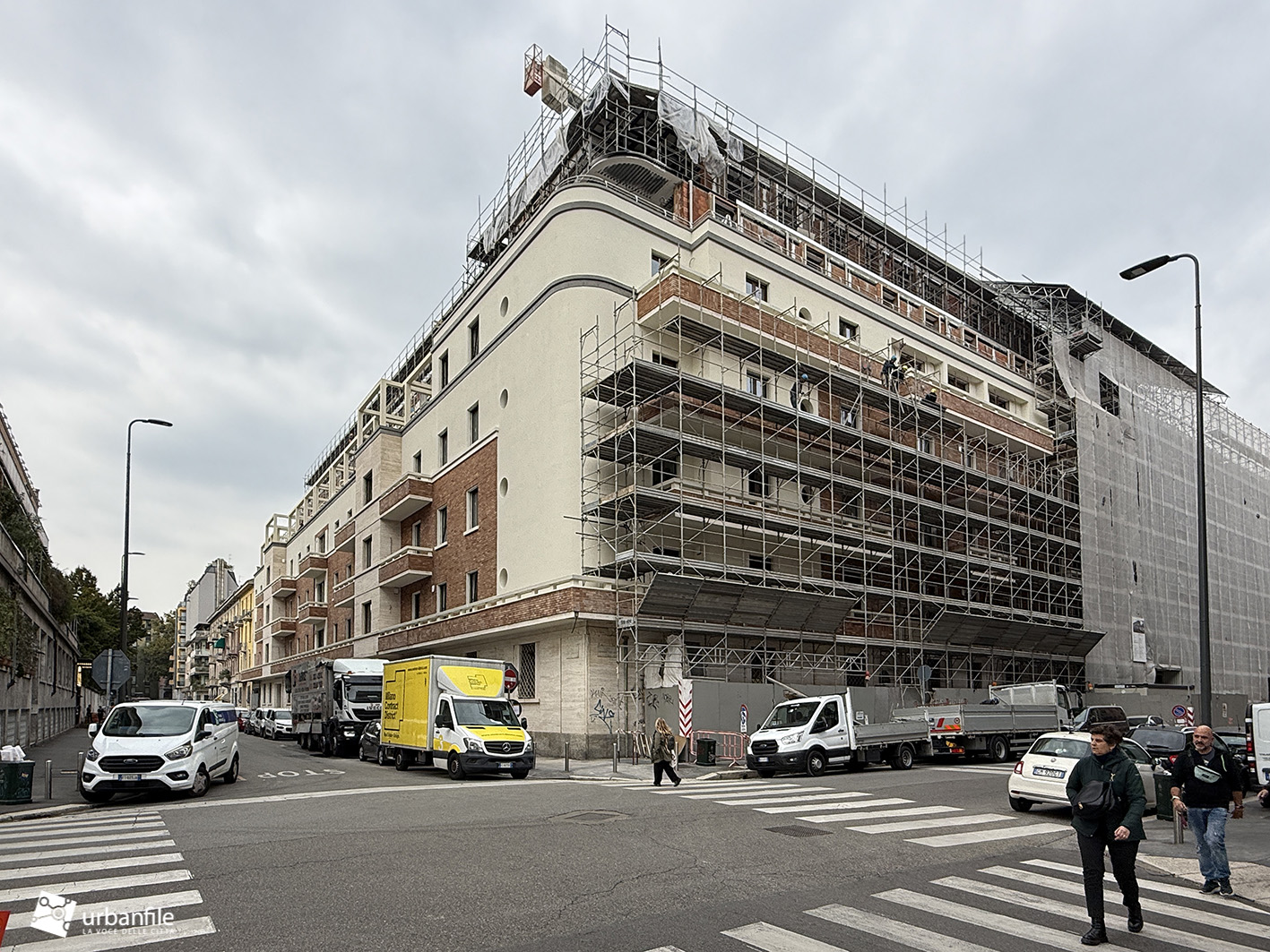 Milano | Porta Romana – Cantieri in zona piazzale Libia: ottobre 2025