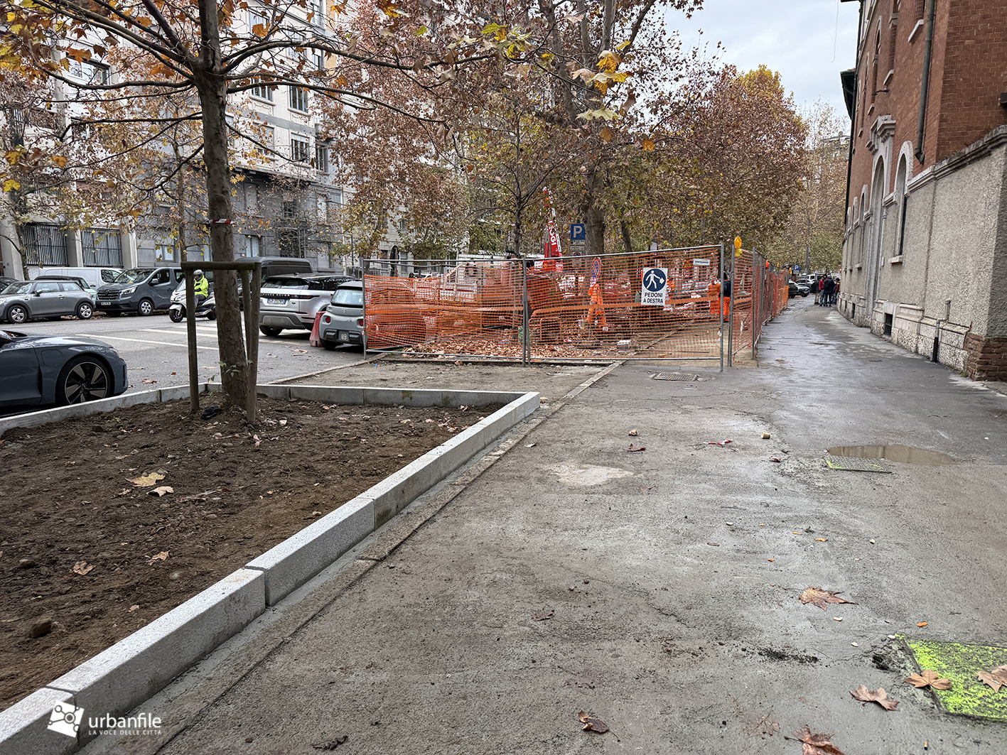 Milano | Sempione – Un pezzo alla volta libereremo i parterre alberati: via Canova