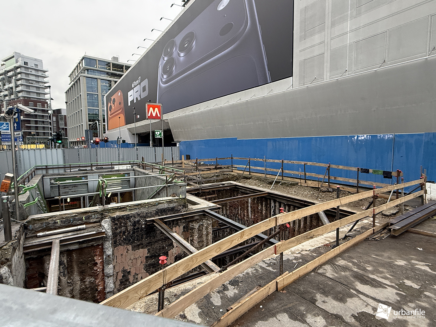 Milano | Porta Nuova – Cantiere ascensore M2 Gioia: dicembre 2025