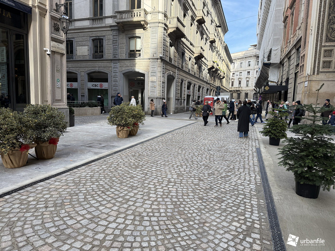 Milano | Centro Storico – Cantiere di via Silvio Pellico: dicembre 2025
