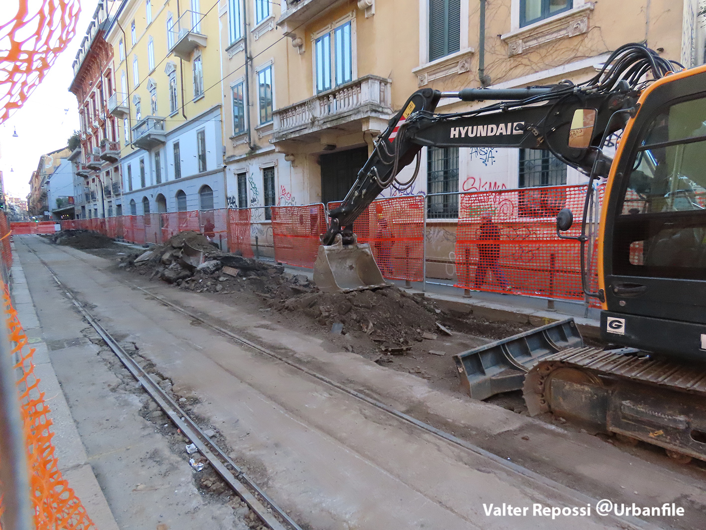Milano | Porta Volta – Cantiere per la riqualificazione dei binari in via Bramante: marzo 2026