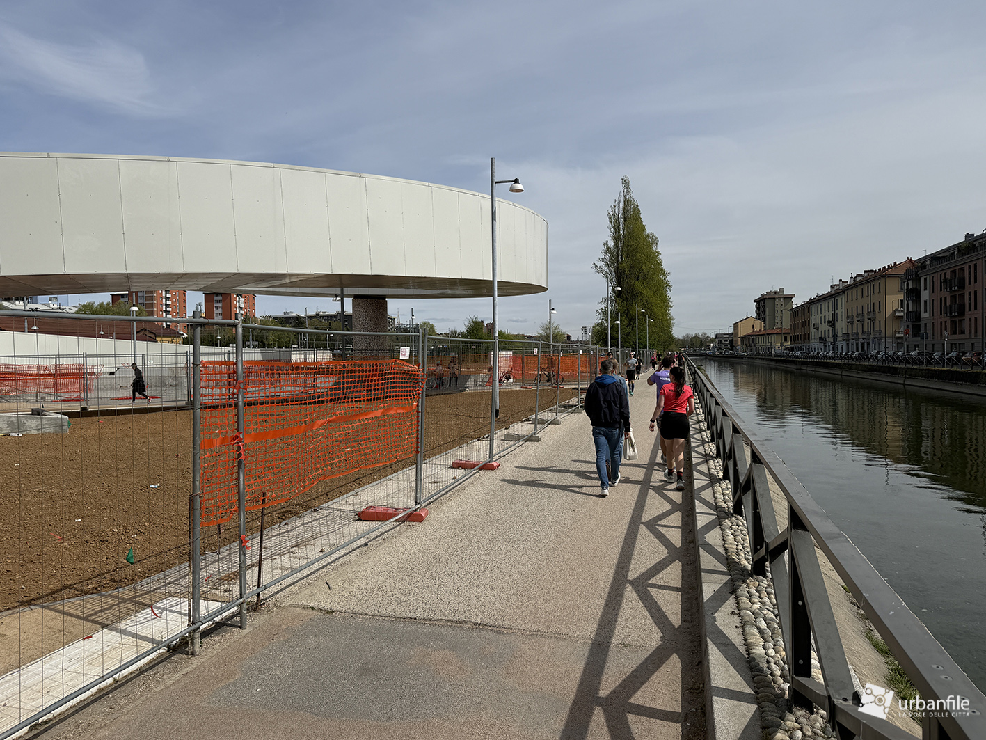 Milano | Lorenteggio + Ronchetto – Cantiere nuovo ponte ciclopedonale Naviglio-Tirana: fine marzo 2026