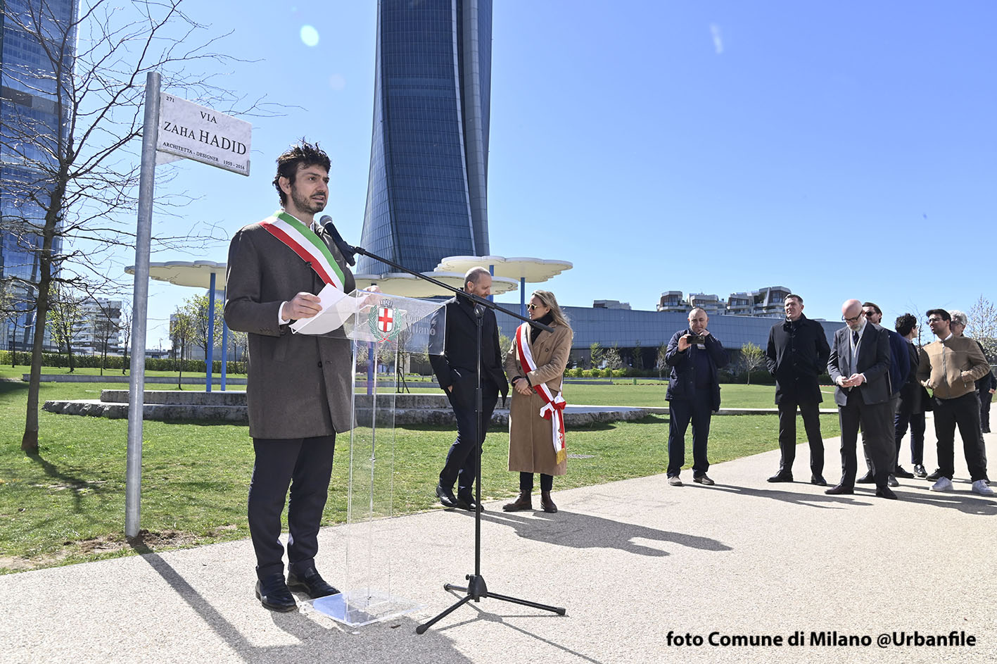Milano | Fiera – A CityLife la nuova via intitolata a Zaha Hadid