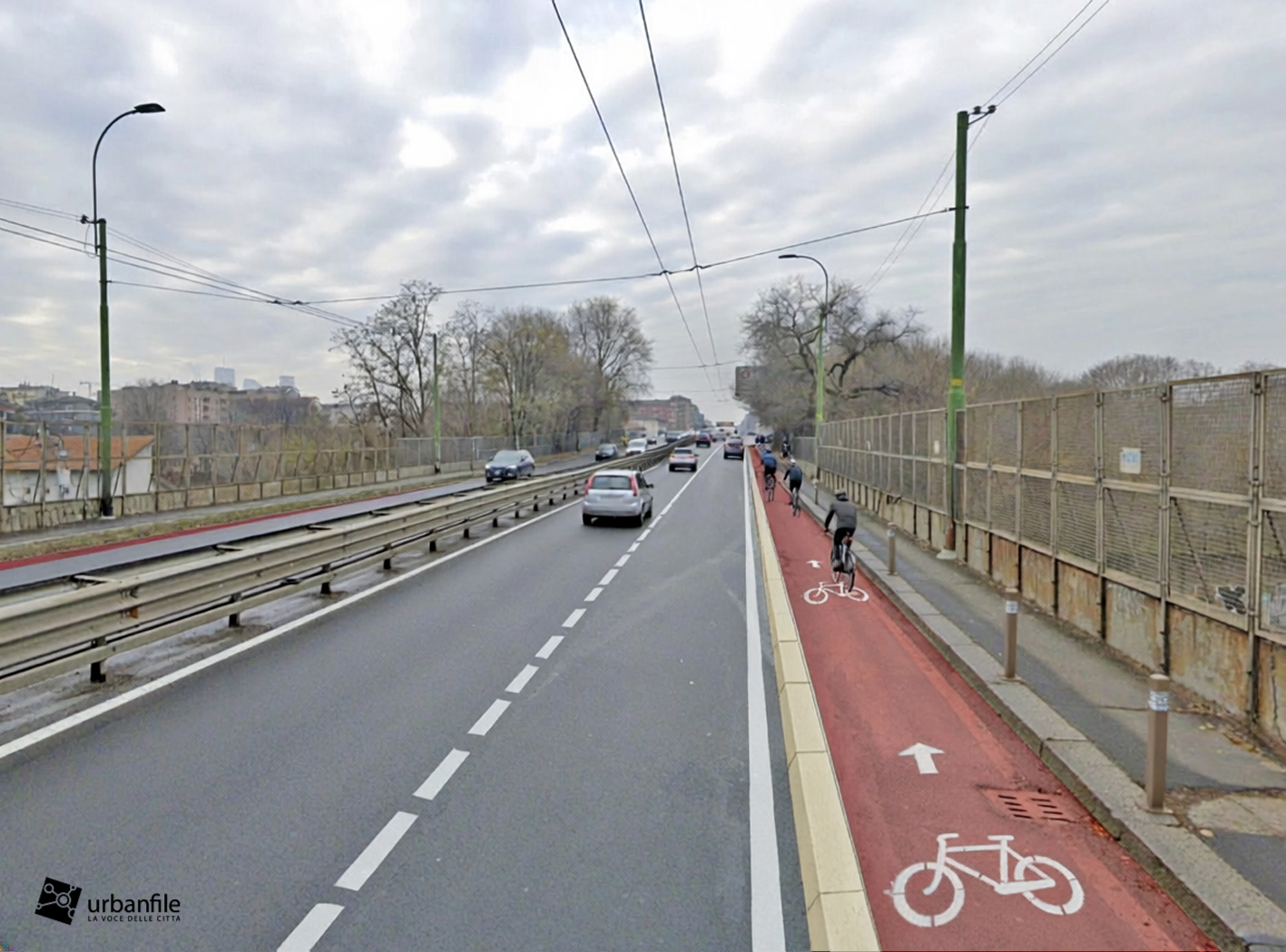 Milano | Ghisolfa – Partono tra due settimane i lavori per la ciclabile sul cavalcavia Bacula