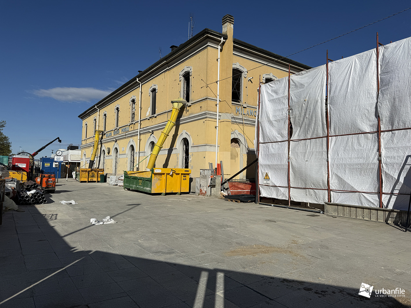 Milano | Greco – Cantiere rinnovo stazione Fs Greco Pirelli, Innesto e Fornasetta: aprile 2026