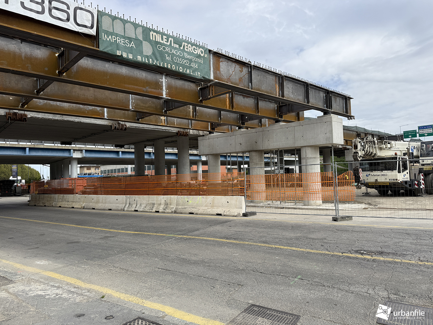 Milano | Monlué – Cantiere per la riqualificazione del sottopasso ciclo-pedonale: aprile 2025