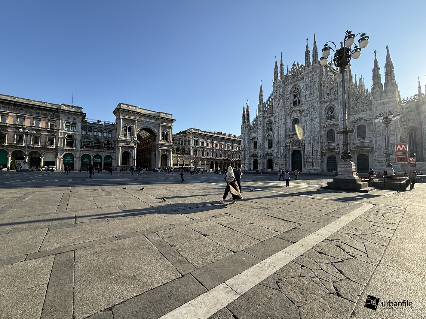 Milano | Centro Storico – Smontata la “Piazza Duomo Olimpica”