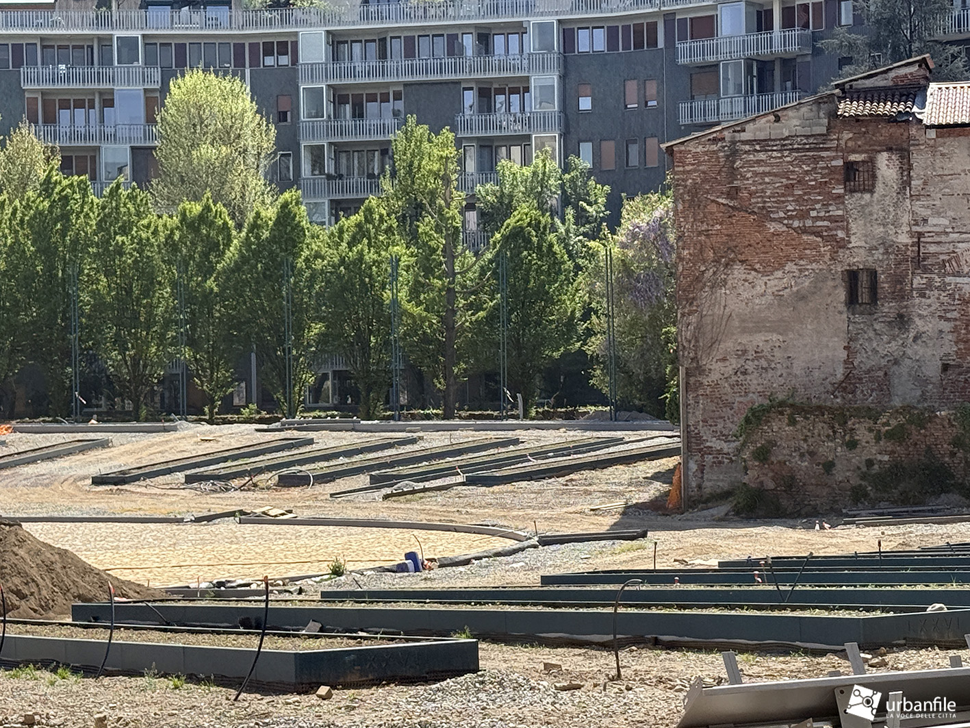 Milano | Porta Ticinese – Cantiere PAN-Parco Amphitheatrum Naturae: aprile 2026