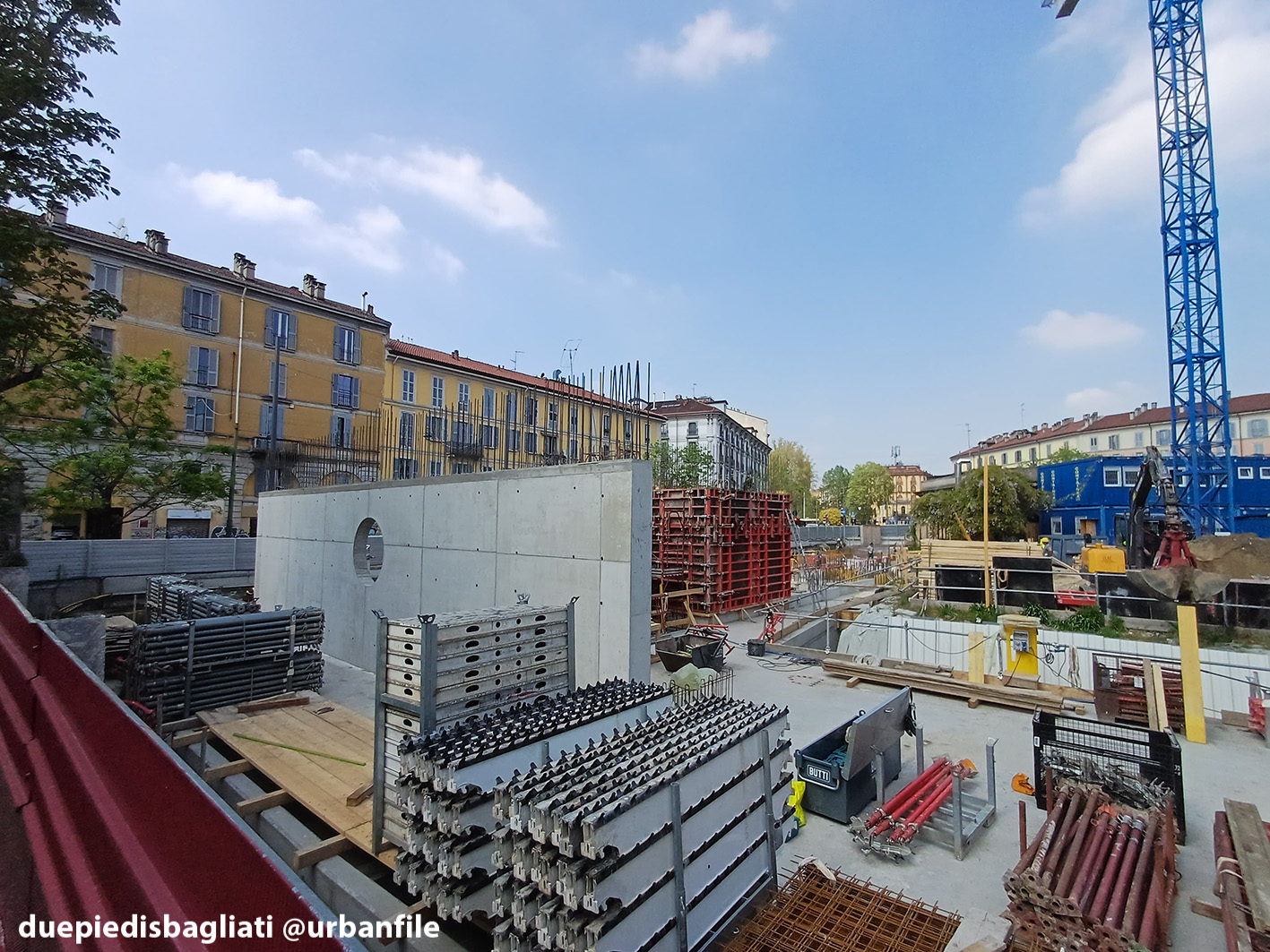 Milano | Porta Volta – Cantiere Museo della Resistenza: aprile 2026