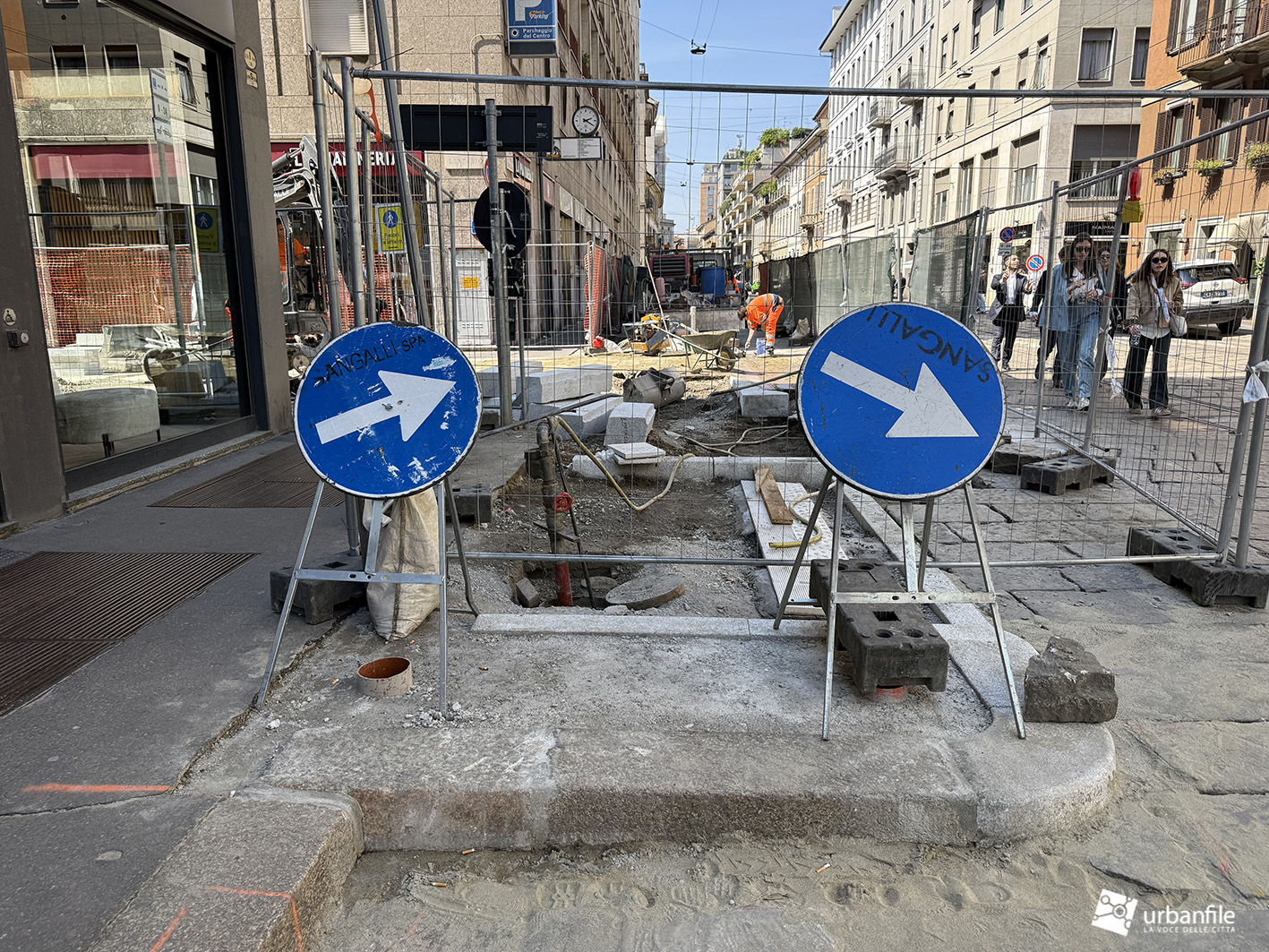 Milano | Centro Storico – Cantiere nuovi attraversamenti lungo Corso di Porta Romana: aprile 2026