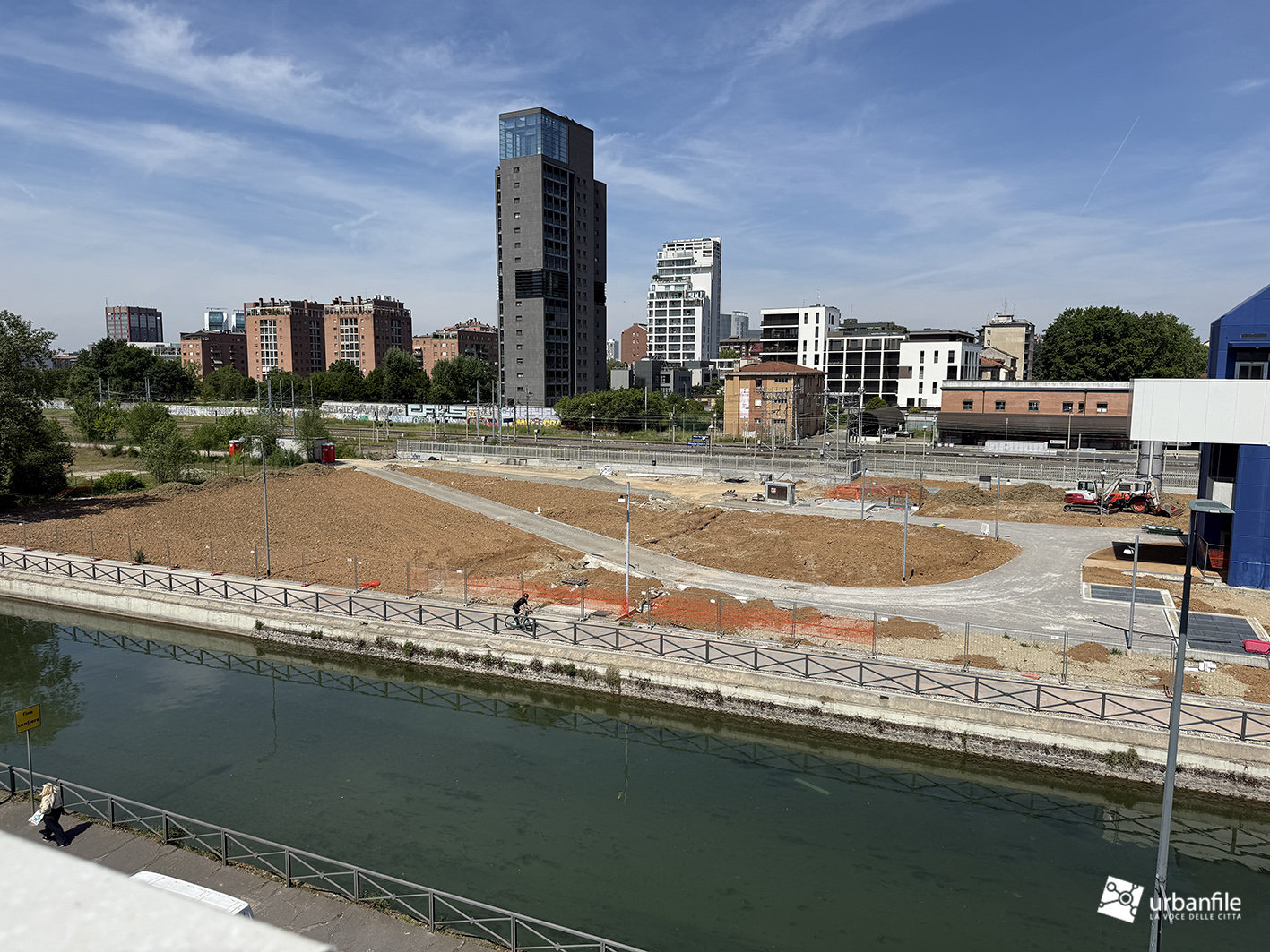 Milano | Lorenteggio + Ronchetto – Cantiere nuovo ponte ciclopedonale Naviglio-Tirana: aprile 2026