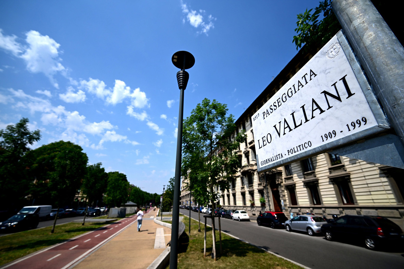 Milano | Acquabella – Corso Plebisciti: intitolata la Passeggiata Leo Valiani