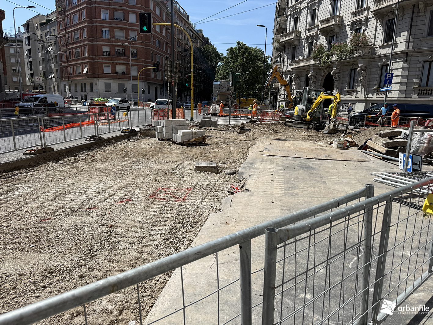 Milano | Centrale + Loreto – Cantiere di piazza Caiazzo, via Pergolesi e via Piccini per la preferenziale 90-91: giugno 2026