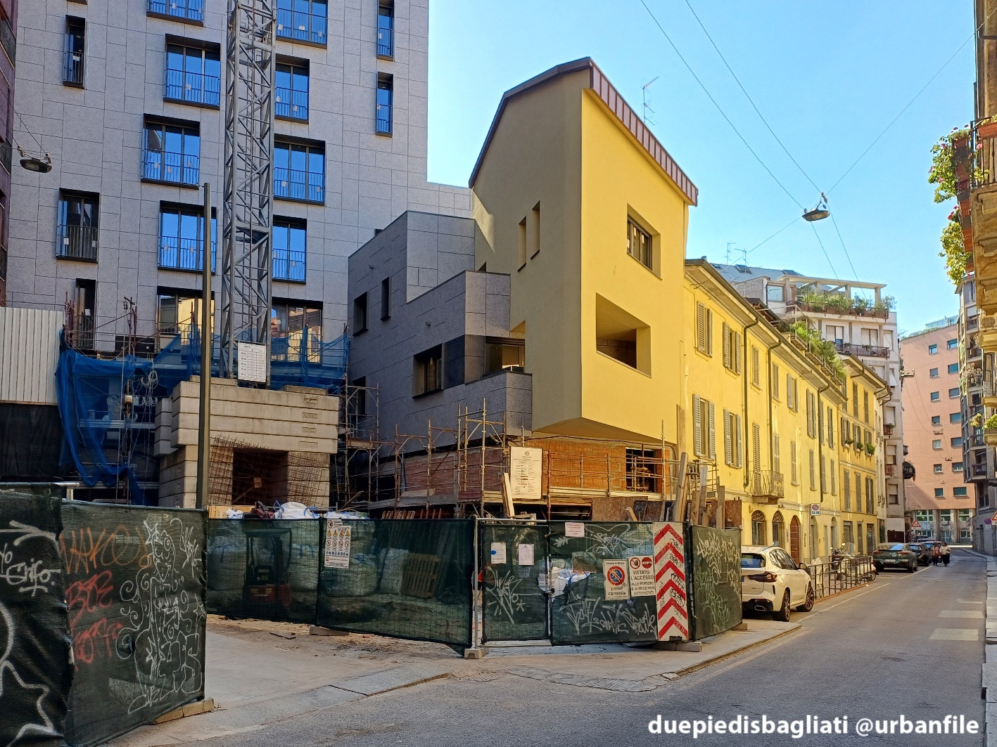 Milano | Brera – Cantiere di via Anfiteatro 7, Unico-Brera: luglio 2026