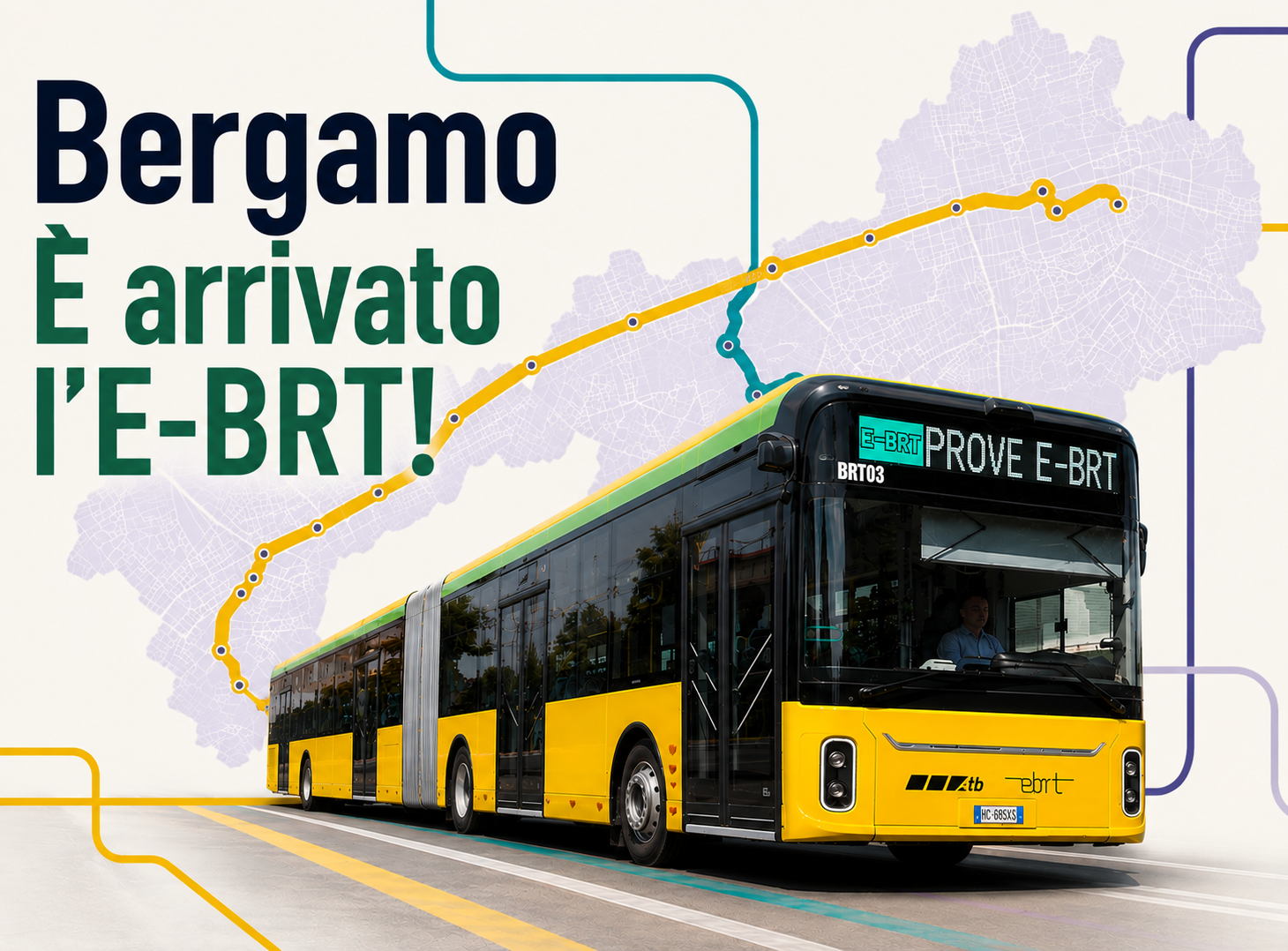 Bergamo | Mobilità – Debutta l’e-BRT: il bus elettrico che vuole viaggiare come una metropolitana di superficie