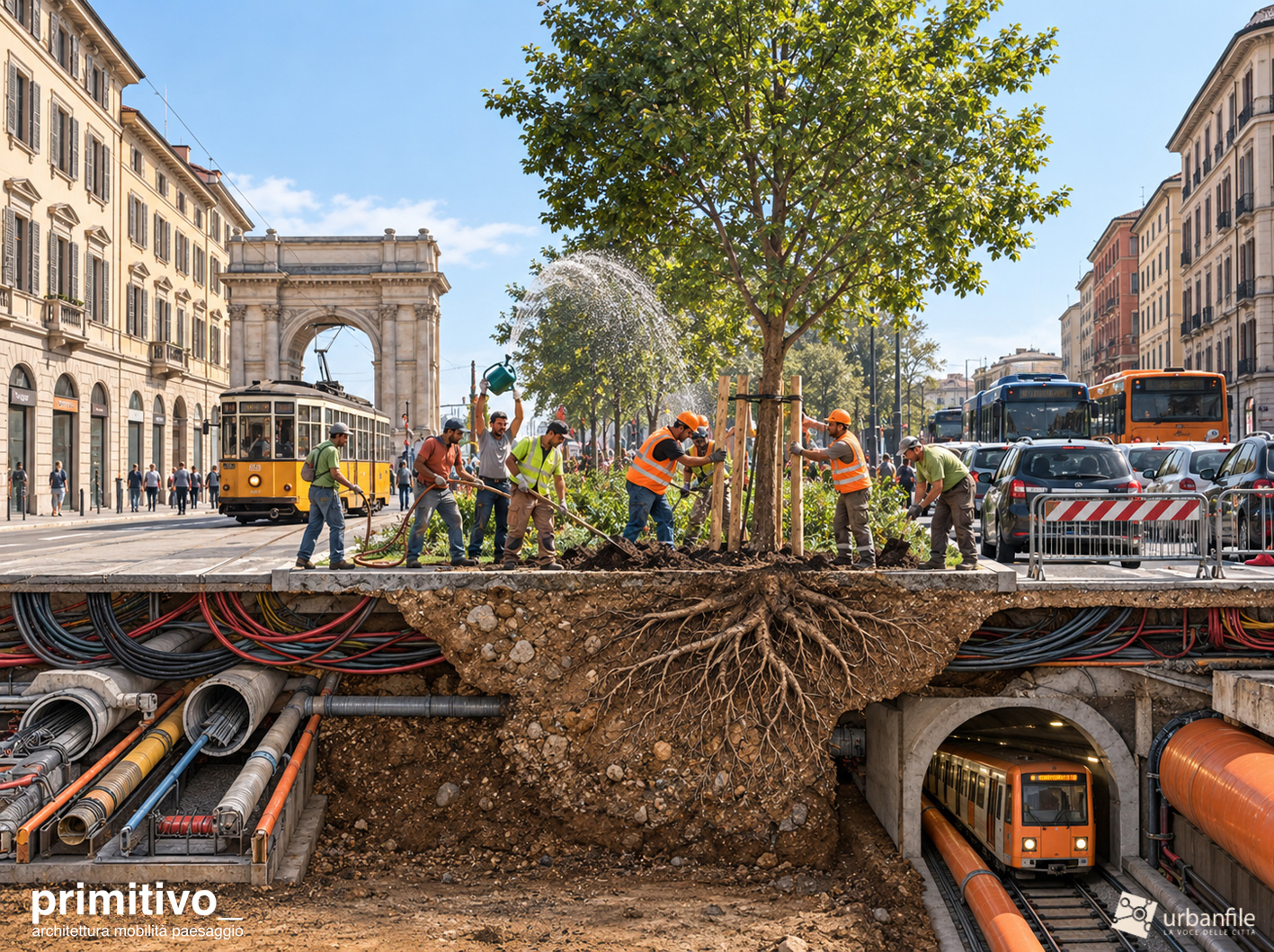 Milano | Arredo Urbano – Le cinque battaglie del verde in città: perché piantare un albero in città non è così semplice